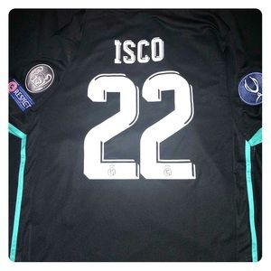 ISCO 2017 UEFA SUPER CUP Real Madrid Jersey XL